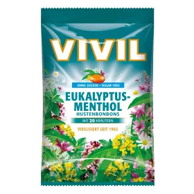 Vivil cukormentes mentolos eukaliptuszos torokcukor 60g
