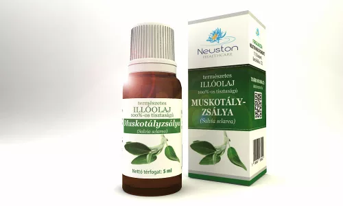 Neuston természetes illóolaj muskotályzsálya 5 ml