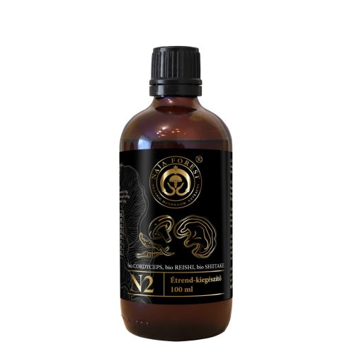 Naja forest N2 bio cordyceps, bio reishi, bio shiitake étrendkiegészítő 100 ml