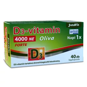 Jutavit d3-vitamin 4000 NE olíva 40 db