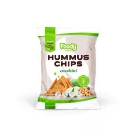 Foody Free gluténmentes hummus chips cukkinivel 50 g