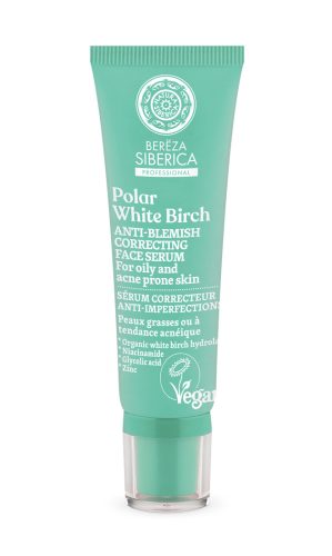 Natura siberica bereza siberica sarki fehér nyír bőrkorrigáló arcszérum 30 ml