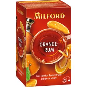 Milford narancs-rum ízű gyümölcstea 20x2,5g 50 g