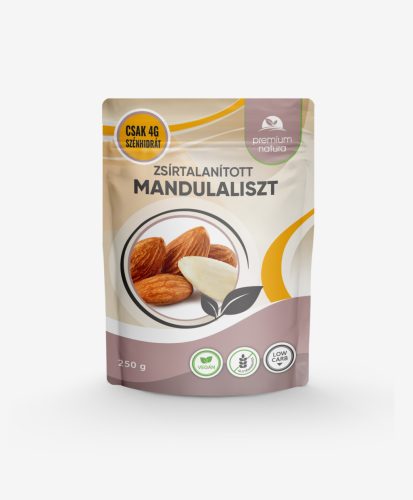 Premium Natura zsírtalanított mandulaliszt 250 g