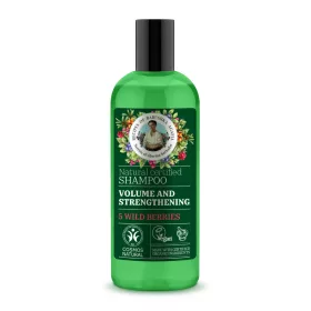   Babushka Agafia bio erősítő és volumennövelő sampon 5 féle vadon termő bogyóval 260 ml