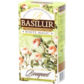   Basilur bouquet white magic tejes oolong tea 25 filter 37,5 g