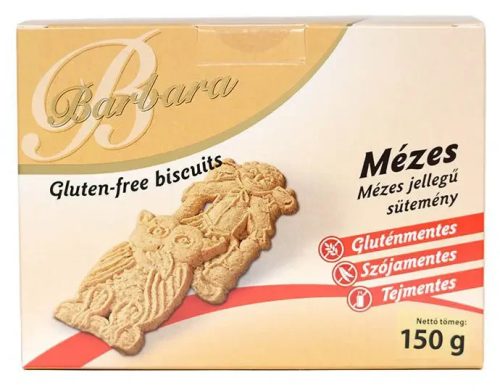 Barbara gluténmentes mézes jellegű teasütemény 150 g