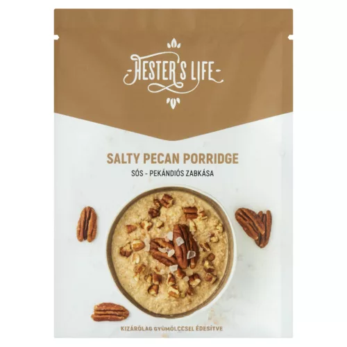 Hester's Life sós pekándiós zabkása 50 g (Gluténmentes)