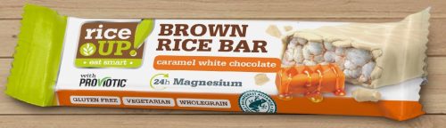 Rice Up szelet fehércsokis karamell 18 g (Gluténmentes)