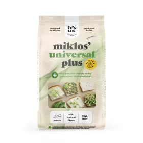   It's us miklos' universal mix plus prebiotikus cikória inulinnal lisztkeverék 1000 g (Gluténmentes)