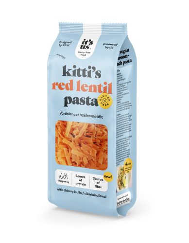 It's us kitti's vöröslencse száraztészta szélesmetélt 200 g (Gluténmentes)