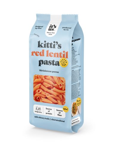 It's us kitti's vöröslencse száraztészta penne 200 g (Gluténmentes)