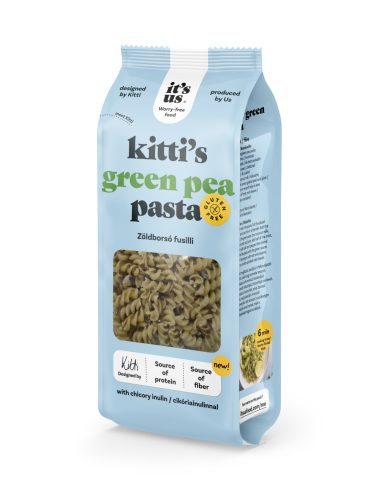 It's us kitti's zöldborsó száraztészta fusilli 200 g (Gluténmentes)