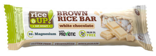 Rice Up szelet fehércsokoládé 18 g (Gluténmentes)