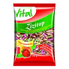   K. Vital zizi cukormentes puffasztott rizs vegyes gyümölcs ízű 25 g