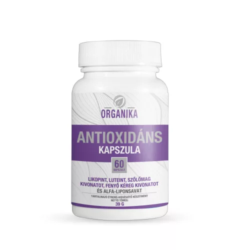 Organika antioxidáns kapszula 60 db