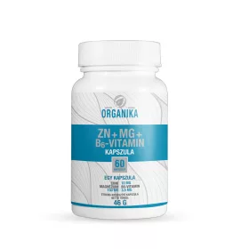 Organika zn+mg+b6-vitamin kapszula 60 db