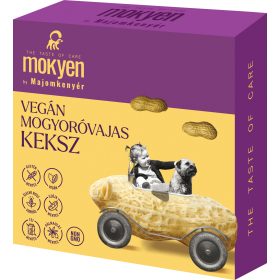 Majomkenyér mogyoróvajas vegán keksz 50 g (Gluténmentes)
