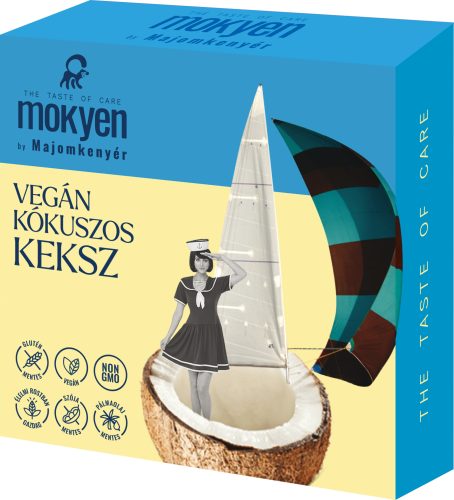 Majomkenyér kókuszos vegán keksz 50 g (Gluténmentes)