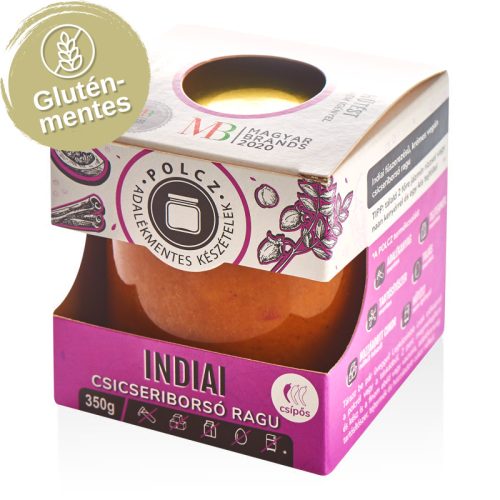 Polcz indiai csicseriborsó ragú adalékmentes készétel 350 g (Gluténmentes)