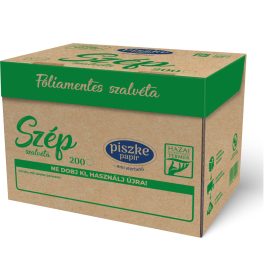   Fóliamentes szép szalvéta 2 rétegű 1/8-os hajtogatású 33x33cm 200 db