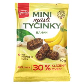   Semix mini müzlifalatok csíráztatott zabpehellyel banános 70 g