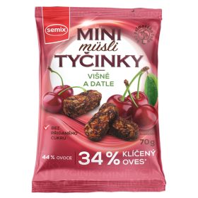 Semix mini müzli snack meggyes 70 g