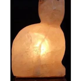 Sókristály lámpa cica 1 db