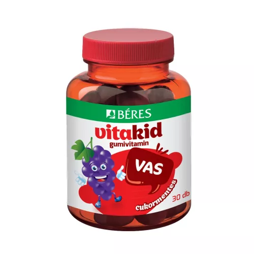 Béres vitakid vas gumivitamin 30 db