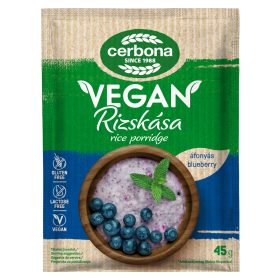 Cerbona vegán rizskása áfonya 45 g (Gluténmentes)