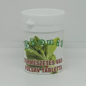 Bionit természetes vas-folsav tabletta 90 db