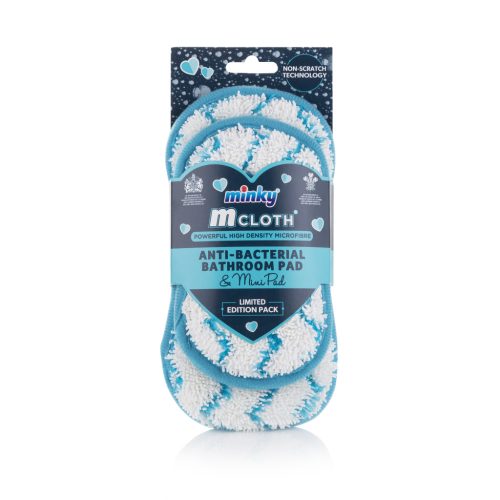 Minky m cloth+tisztítópárna szett fürdőszoba 1 db
