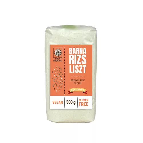 Éden prémium barna rizsliszt 500 g (Gluténmentes)