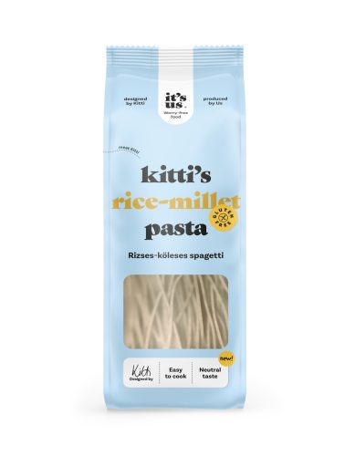 It's us kitti's rizses-köleses száraztészta spagetti 200 g (Gluténmentes)