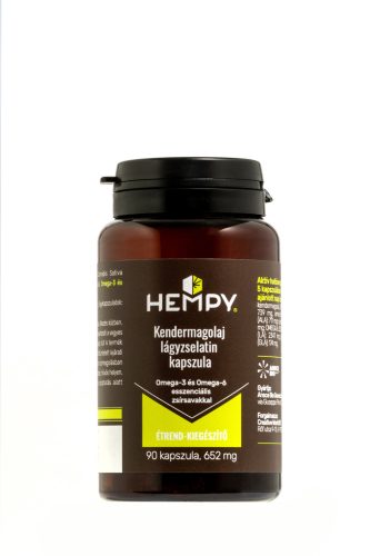 Hempy kendermagolaj lágyzselatin kapszula 90 db