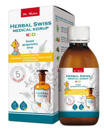 Herbal Swiss kid medical szirup 150 ml