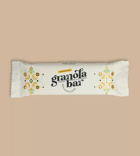 Viblance gluténmentes granola szelet citrom és chia 55 g