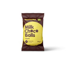 Harmonica bio puffasztott rizsgolyók tejcsokis 50 g