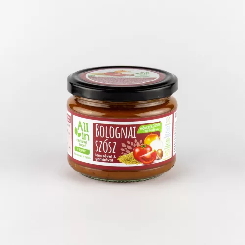 All in bolognai szósz lencsével és gombával 250 g