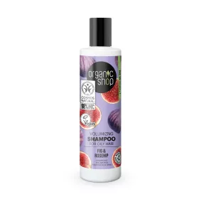   Organic Shop bio sampon volumennövelő fügével és csipkebogyóval 280 ml