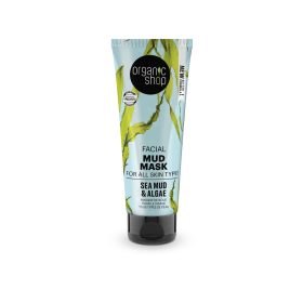   Organic Shop bio arcmaszk tengeri iszappal és algával 75 ml