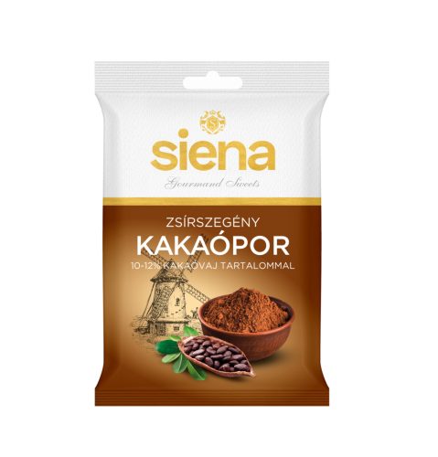 Siena 10-12% zsírszegény kakaópor 75 g