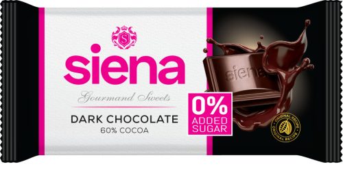 Siena étcsokoládé édesítőszerrel 90 g