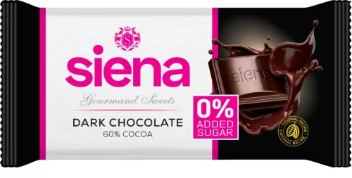 Siena étcsokoládé édesítőszerrel 90 g