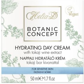   Helia-D botanic concept nappali hidratáló krém tokaji bor kivonattal érzéékeny bőrre 50 ml