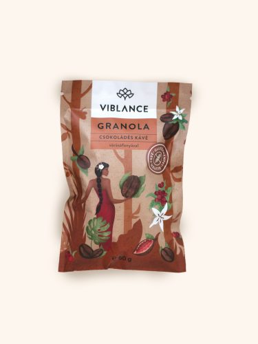 Viblance granola csokoládés kávés 60 g (Gluténmentes)