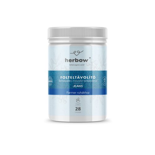 Herbow folteltávolító mélytisztító mosószer adalék jeans 850 g