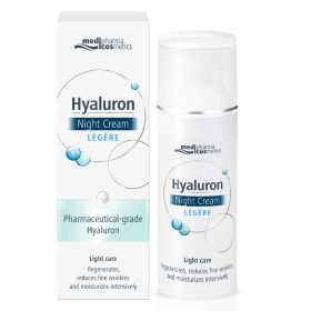 Medipharma hyaluron légere éjszakai arckrém 50 ml