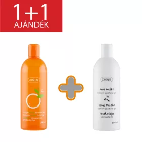   Ziaja narancsvaj krémtusfürdő 500 ml+1 db ajándék kecsketejes tusfürdő 500 ml