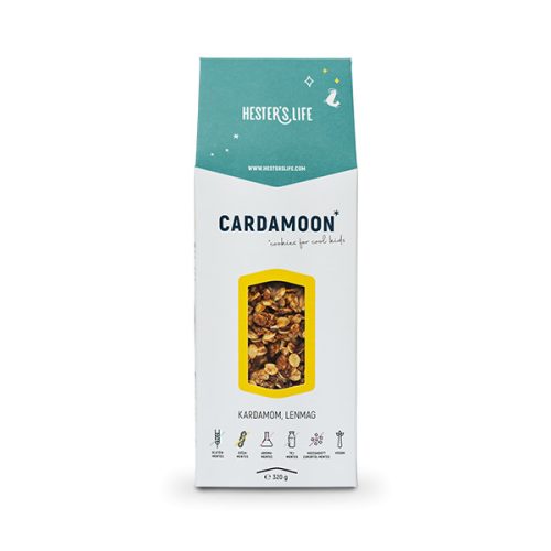 Hester's Life cardamoon cookies kardamomos lenmagos gabonapehely 320 g (Gluténmentes)